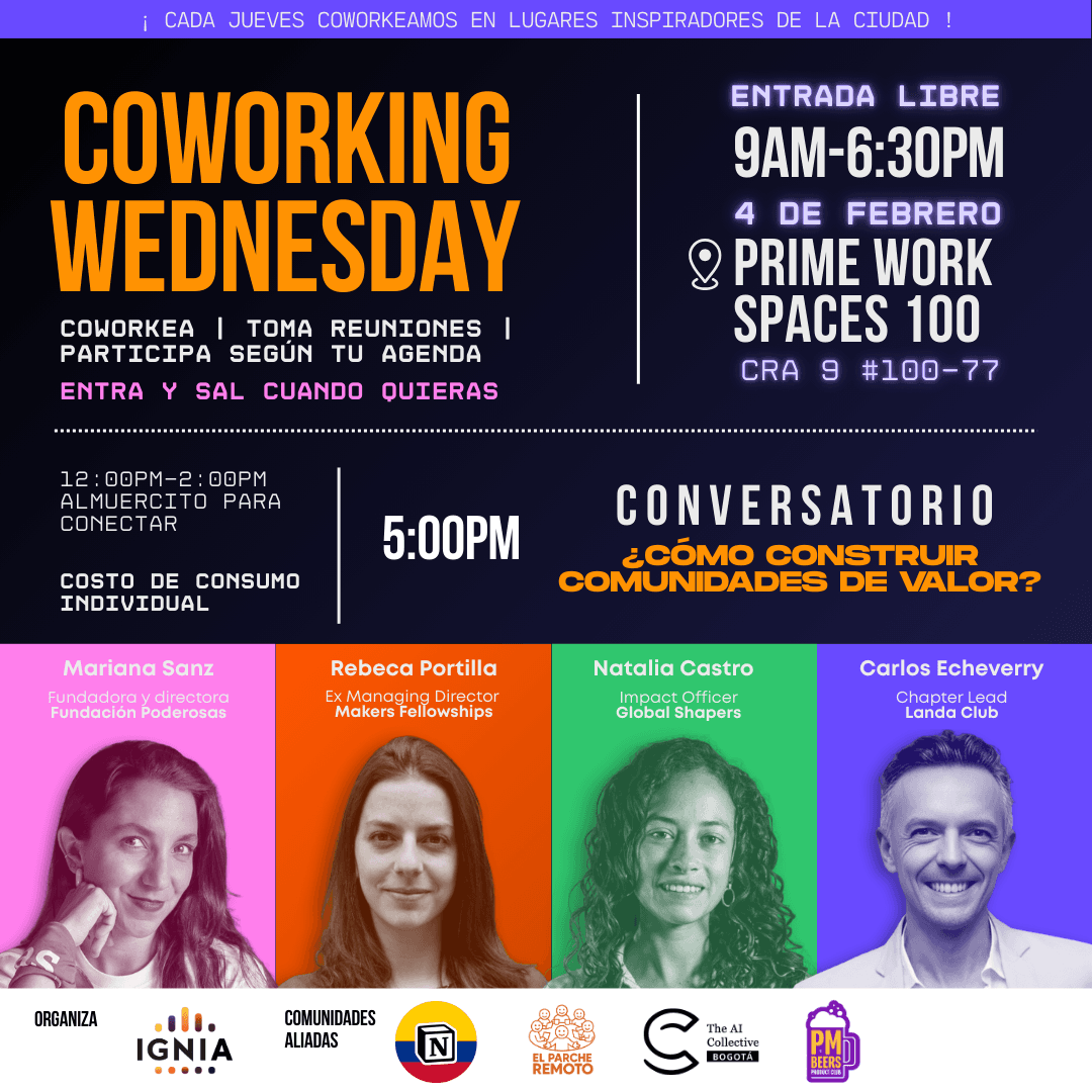 Coworking Wednesday - 04 de Febrero