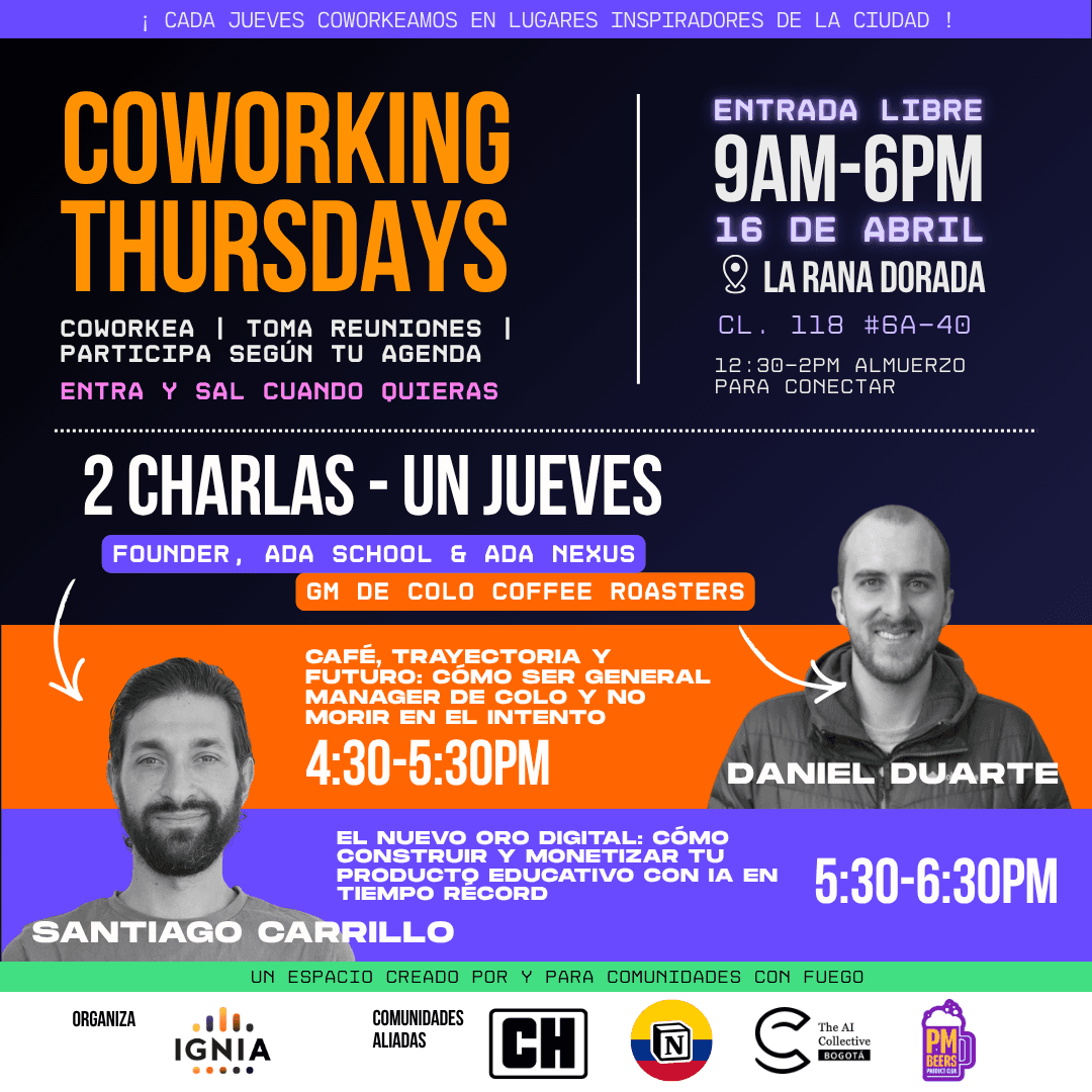 Coworking Thursdays - 16 de Abril