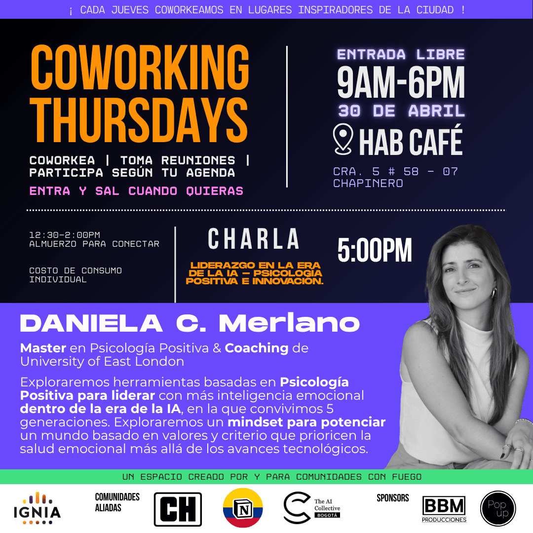 Coworking Thursdays - 30 de Abril