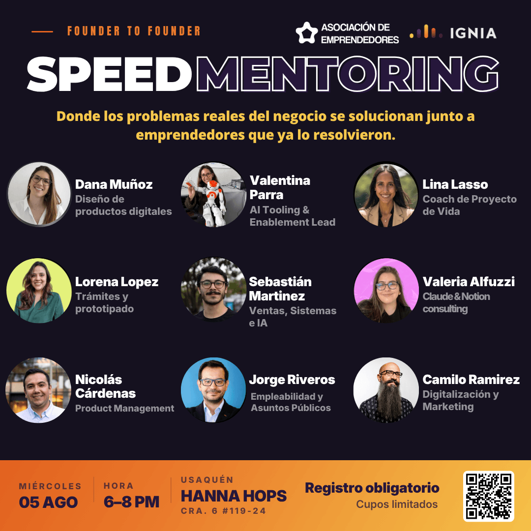 Speed Mentoring: Founder to Founder