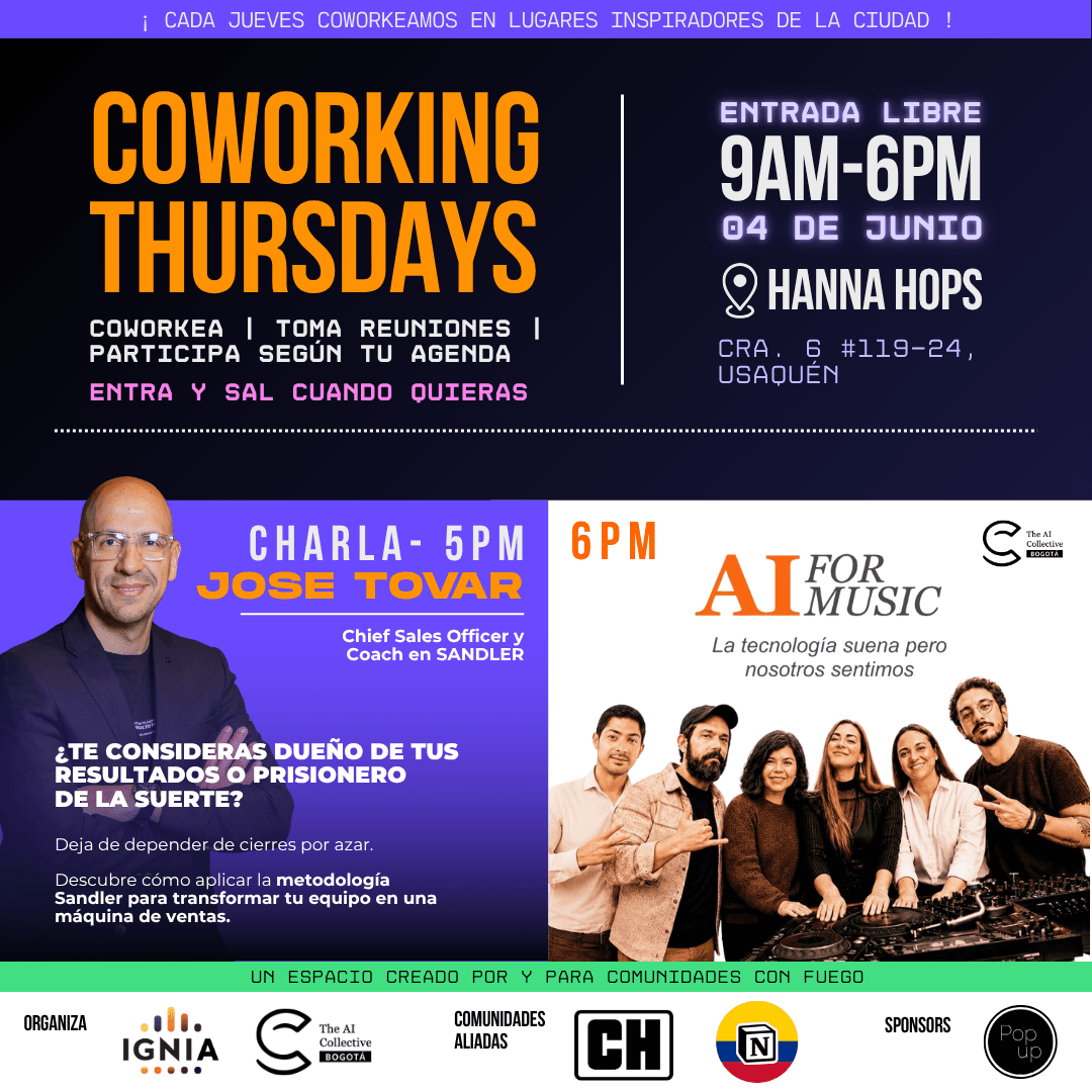 Coworking Thursdays - 04 de Junio