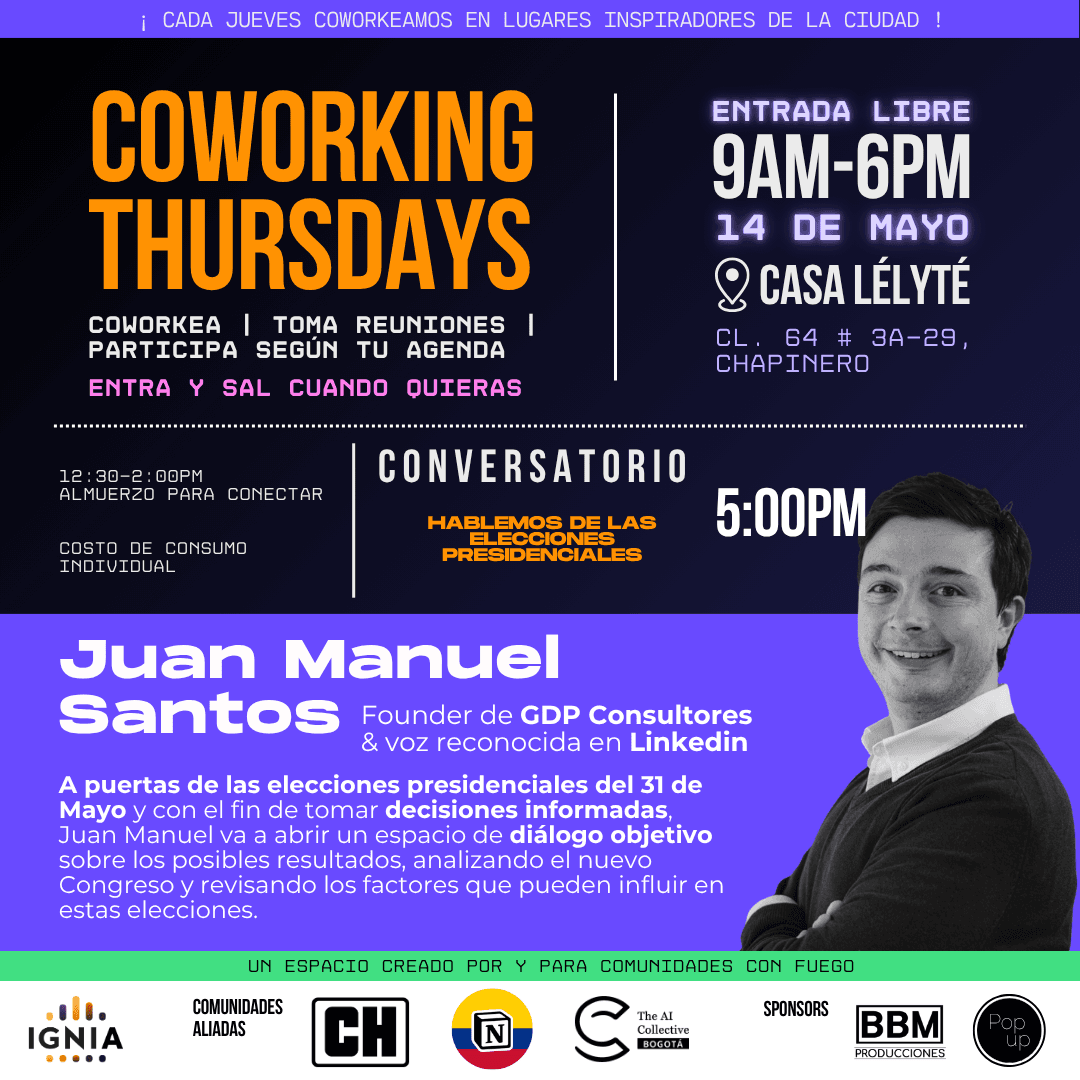 Coworking Thursdays - 14 de Mayo