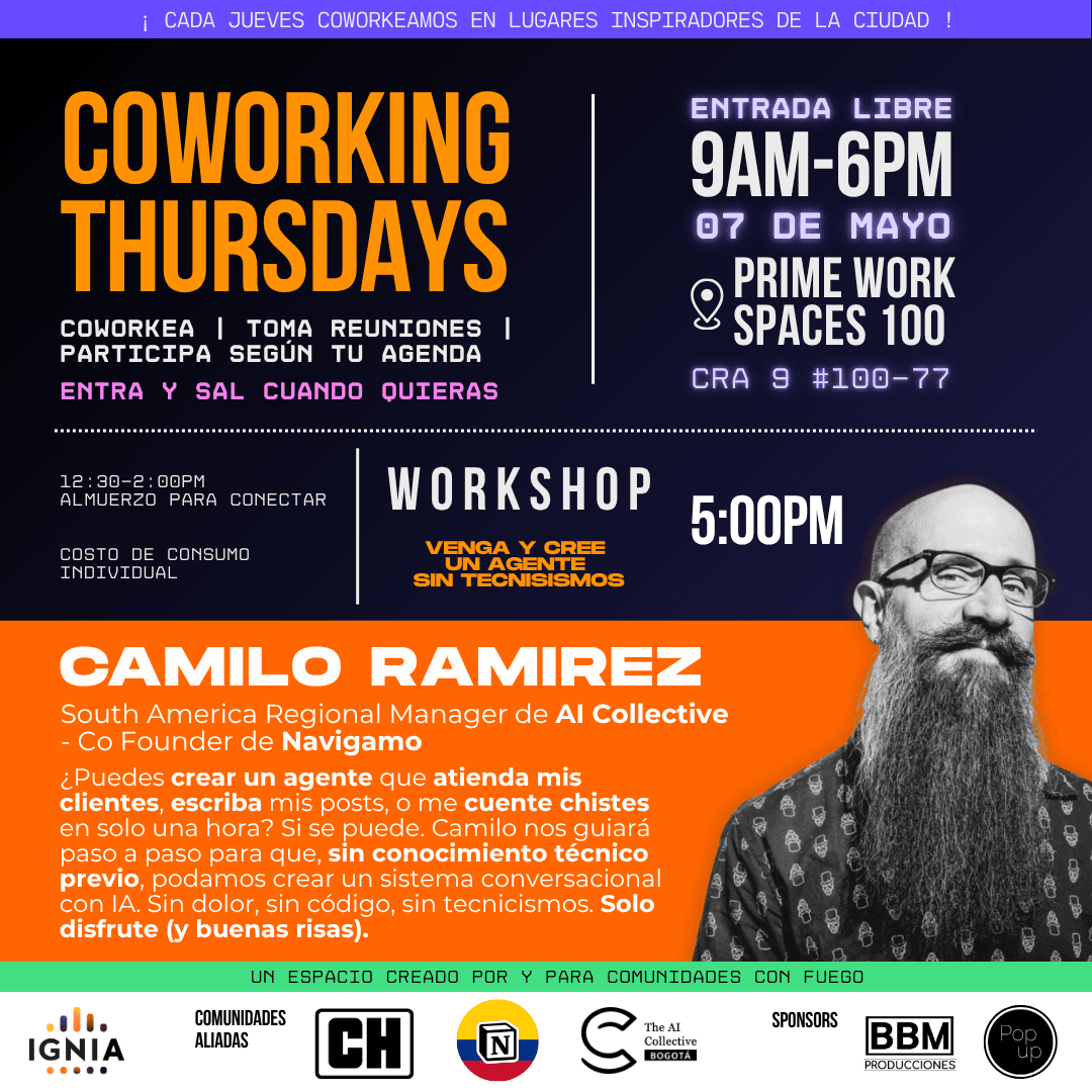 Coworking Thursdays - 07 de Mayo