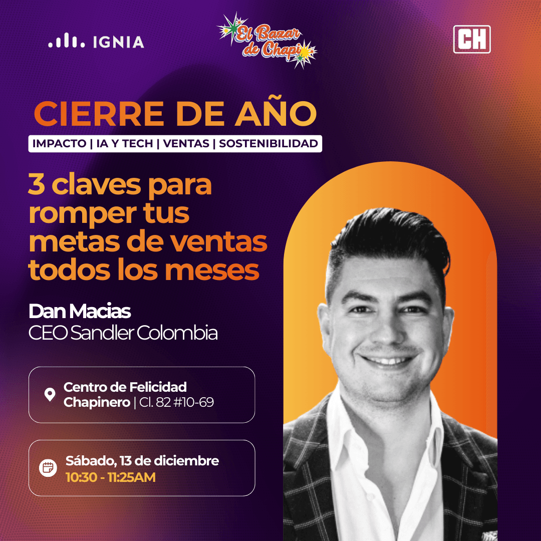 ¡CIERRE DE AÑO IGNIA! Charla con Dan Macías - CEO de Sandler Colombia