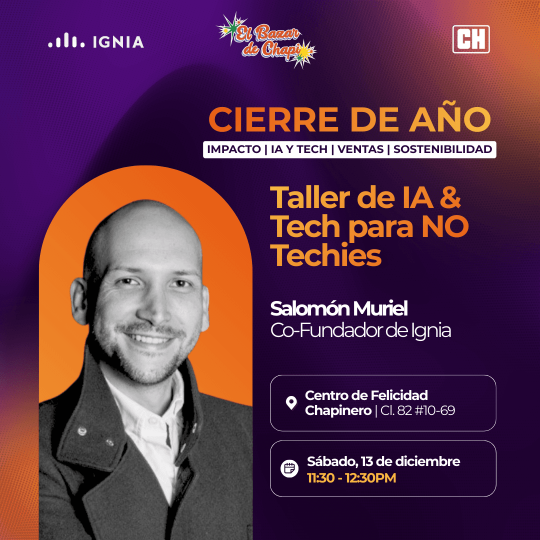 ¡CIERRE DE AÑO IGNIA! Charla con Salomón Muriel - Co-Fundador de Ignia