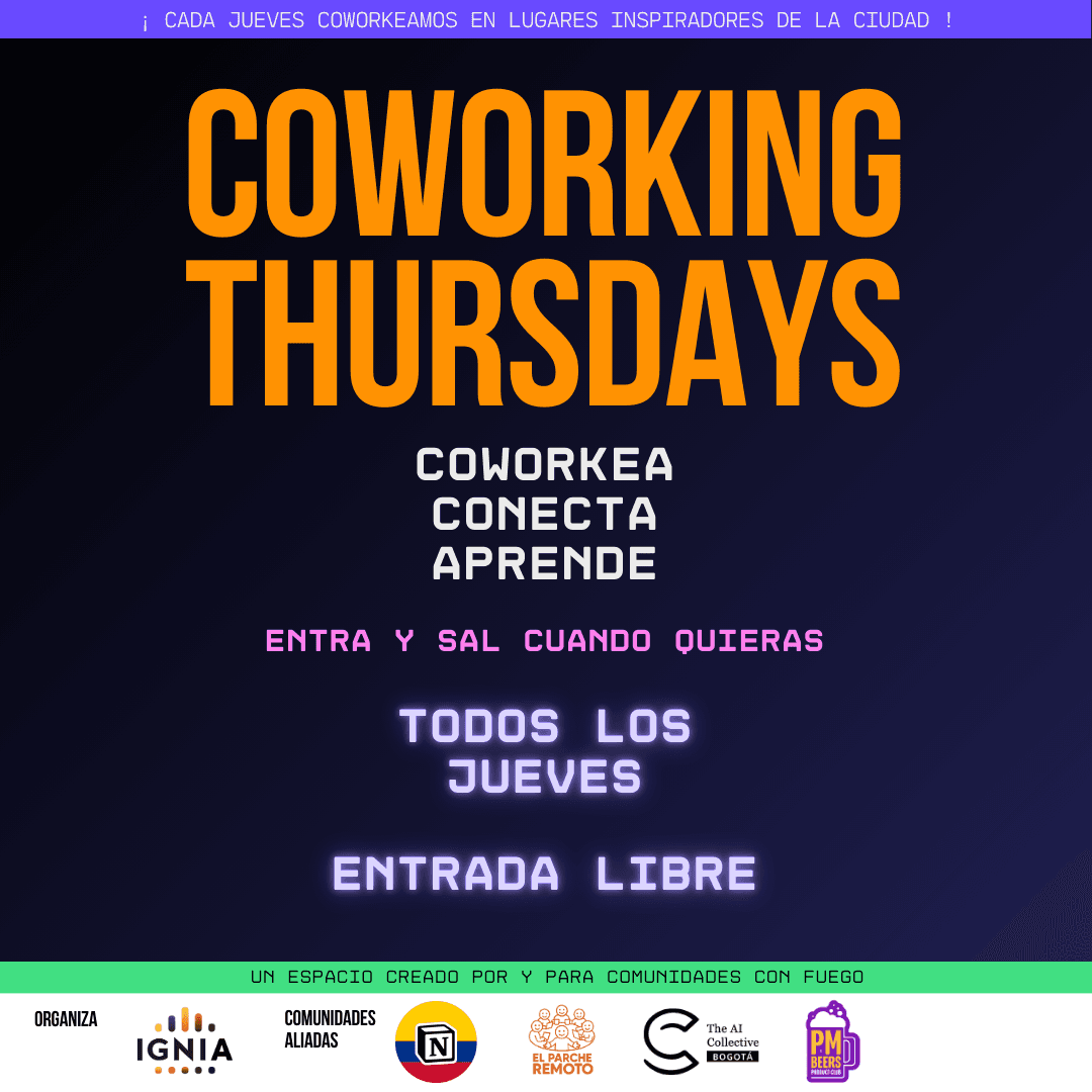 Coworking Thursdays - 04 de Junio